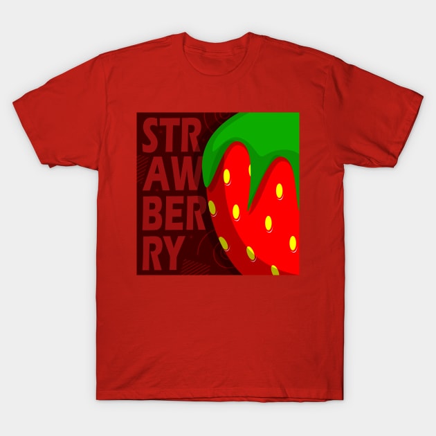 Strawberry Jams T-Shirt by Capturedtee